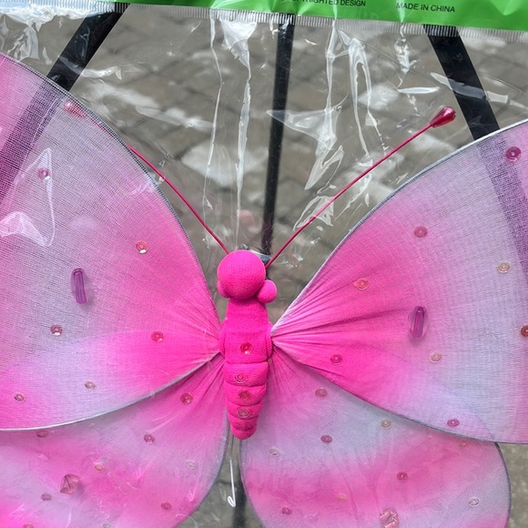 Nylon butterfly brand new package wall decoration fall spring baby patio decor - Picture 2 of 5